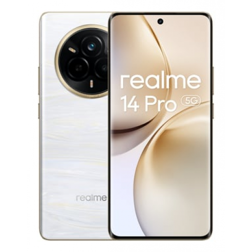 Realme - realme 14 Pro (5G) 256 GB, Blanco - Nuevo