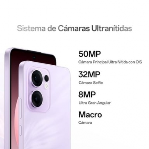 Oppo - OPPO 13 F (5G) 256 GB, Granito, Gris - Nuevo