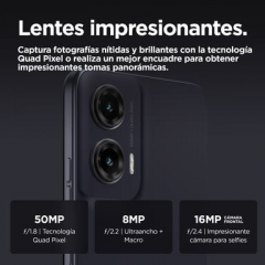 Motorola - Moto G35 (5G) 128 GB, Negro - Nuevo