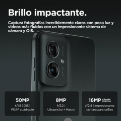 Motorola - moto G55 (5G) 256 GB, Gris - Nuevo