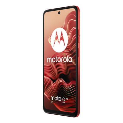 Motorola - Motorola moto g35 5G 17,1 cm (6.72") SIM doble Android 14 USB Tipo C 4 GB 128 GB 5000 mAh Rojo - Nuevo