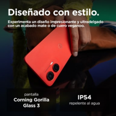 Motorola - Motorola moto g35 5G 17,1 cm (6.72") SIM doble Android 14 USB Tipo C 4 GB 128 GB 5000 mAh Rojo - Nuevo