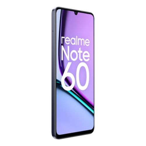Realme - Realme Note 60 (4G) 128 GB, Negro, Desbloqueado - Nuevo