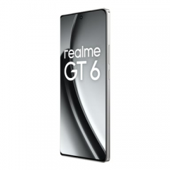 Realme - Realme GT 6 (5G) 8GB 256GB, Plata - Nuevo