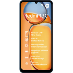 Xiaomi - Redmi 13C 256 GB, Azul - Nuevo