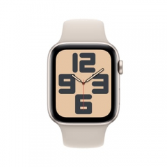 Apple - Apple Watch SE OLED 44 mm Digital 368 x 448 Pixeles Pantalla táctil Beige Wifi GPS (satélite) - Nuevo