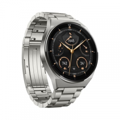 Huawei - Huawei WATCH GT 3 Pro 3,63 cm (1.43") AMOLED 46 mm Digital 466 x 466 Pixeles Pantalla táctil 4G Titanio GPS (satélite) - Nuevo