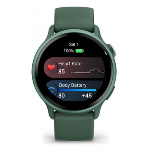 Garmin - Garmin vívoactive 6 3,05 cm (1.2") AMOLED 42 mm Digital 390 x 390 Pixeles Pantalla táctil Verde Wifi GPS (satélite) - Nuevo