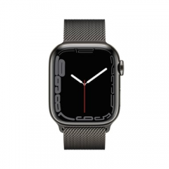 Apple - Apple Watch Series 7 OLED 45 mm Digital Pantalla táctil 4G Grafito Wifi GPS (satélite) - Nuevo