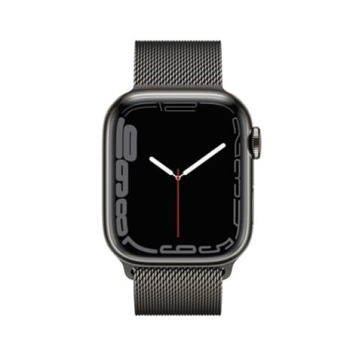 Apple - Apple Watch Series 7 OLED 45 mm Digital Pantalla táctil 4G Grafito Wifi GPS (satélite) - Nuevo