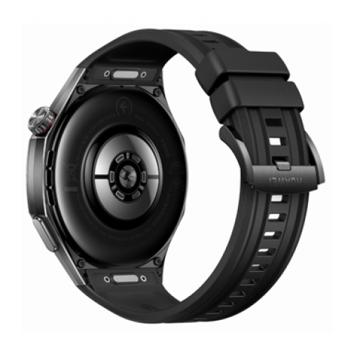 Huawei - Watch GT6 Pro GPS - Caja de titanio negro de 46 mm con correa de fluoroelastómero, color negro - Nuevo