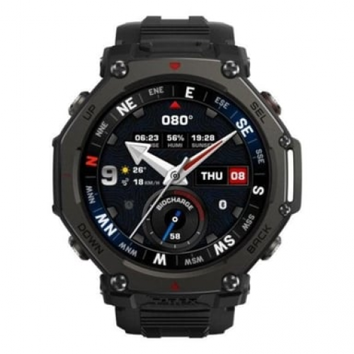 Amazfit - Reloj inteligente Amazfit T-Rex 3 Pro 48 mm Negro GPS AMOLED 1.5" - Nuevo