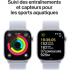 Apple - Apple Watch Series 10 OLED 46 mm Digital 416 x 496 Pixeles Pantalla táctil Plata Wifi GPS (satélite) - Nuevo