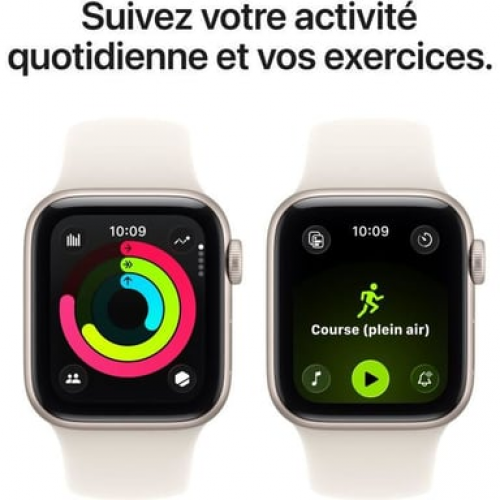 Apple - Apple Watch SE (3nd generation) OLED 40 mm Digital 324 x 394 Pixeles Pantalla táctil 5G Beige Wifi GPS (satélite) - Nuevo