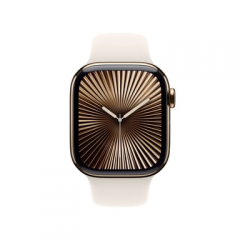 Apple - Apple Watch Series 10 OLED 42 mm Digital 374 x 446 Pixeles Pantalla táctil 4G Oro Wifi GPS (satélite) - Nuevo