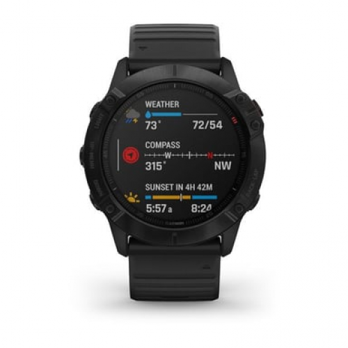 Garmin - Fenix 6X Pro 3,56 (1.4") Negro Gps (Satélite) - Nuevo