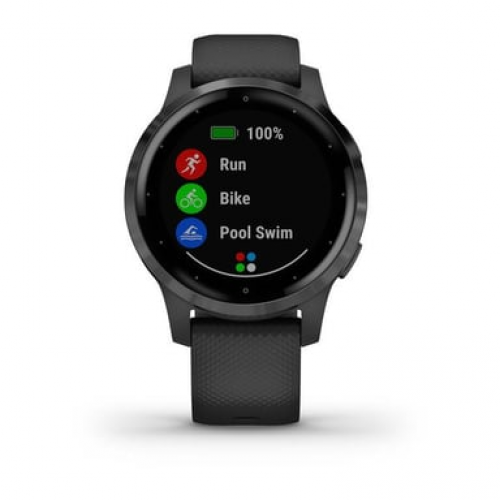 Garmin - Vívoactive 4S 2.79 (1.1") 40 Mm Negro Gps (Satélite) - Nuevo