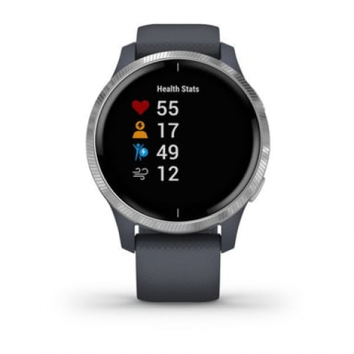 Garmin - Venu Amoled Silver Gps (Satélite) - Nuevo