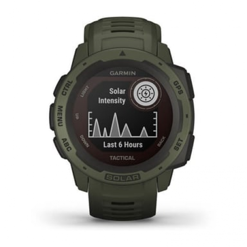 Garmin - Instinct Solar Tactical Edition Mip Verde Gps (Satélite) - Nuevo