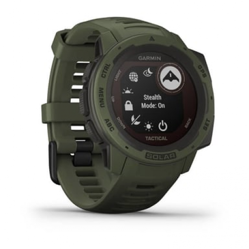 Garmin - Instinct Solar Tactical Edition Mip Verde Gps (Satélite) - Nuevo