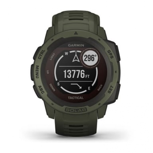 Garmin - Instinct Solar Tactical Edition Mip Verde Gps (Satélite) - Nuevo