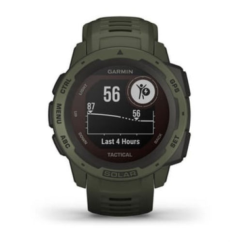 Garmin - Instinct Solar Tactical Edition Mip Verde Gps (Satélite) - Nuevo