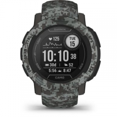 Garmin - Instinct 2 Camo Edition 2,29 (0.9") Mip 45 Mm Grafito Gps (Satélite) - Nuevo