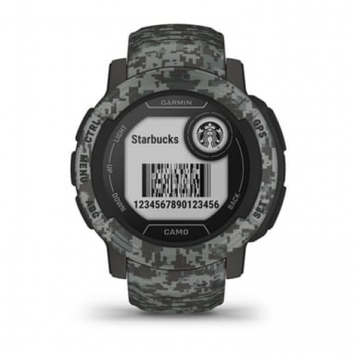 Garmin - Instinct 2 Camo Edition 2,29 (0.9") Mip 45 Mm Grafito Gps (Satélite) - Nuevo