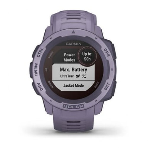 Garmin - Instinct Solar Mip Violeta Gps (Satélite) - Nuevo