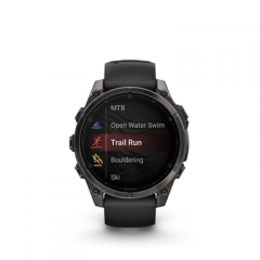 Garmin - Garmin fenix 8 3,56 cm (1.4") AMOLED 47 mm Digital 454 x 454 Pixeles Pantalla táctil Negro Wifi GPS (satélite) - Nuevo