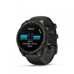 Garmin - Garmin fenix 8 3,56 cm (1.4") AMOLED 47 mm Digital 454 x 454 Pixeles Pantalla táctil Negro Wifi GPS (satélite) - Nuevo