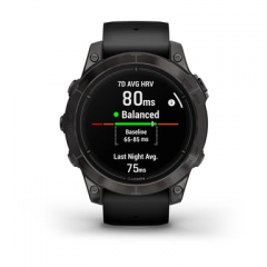 Garmin - Garmin epix Pro (Gen 2) 3,3 cm (1.3") AMOLED 47 mm Digital 416 x 416 Pixeles Pantalla táctil Negro Wifi GPS (satélite) - Nuevo