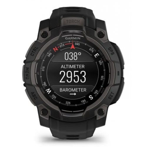 Garmin - Garmin Instinct 3 AMOLED 3,05 cm (1.2") 45 mm Digital 390 x 390 Pixeles Pantalla táctil Negro GPS (satélite) - Nuevo