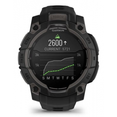 Garmin - Garmin Instinct 3 AMOLED 3,05 cm (1.2") 45 mm Digital 390 x 390 Pixeles Pantalla táctil Negro GPS (satélite) - Nuevo
