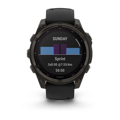 Garmin - Garmin fenix 8 3,3 cm (1.3") 51 mm Digital 260 x 260 Pixeles Pantalla táctil Titanio Wifi GPS (satélite) - Nuevo