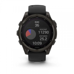 Garmin - Garmin fenix 8 3,3 cm (1.3") 51 mm Digital 260 x 260 Pixeles Pantalla táctil Titanio Wifi GPS (satélite) - Nuevo