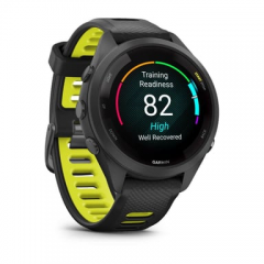 Garmin - Garmin Forerunner 265S 2,79 cm (1.1") AMOLED 42 mm Digital 360 x 360 Pixeles Pantalla táctil Negro, Gris Wifi GPS (satélite) - Nuevo
