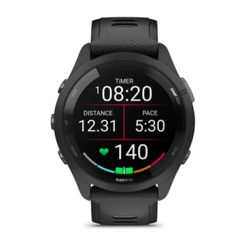 Garmin - Garmin Forerunner 265 3,3 cm (1.3") AMOLED 46 mm Digital 416 x 416 Pixeles Pantalla táctil Negro Wifi GPS (satélite) - Nuevo