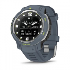 Garmin - Garmin Instinct Crossover - Standard Edition 2,29 cm (0.9") MIP 45 mm Híbrido 176 x 176 Pixeles Azul GPS (satélite) - Nuevo