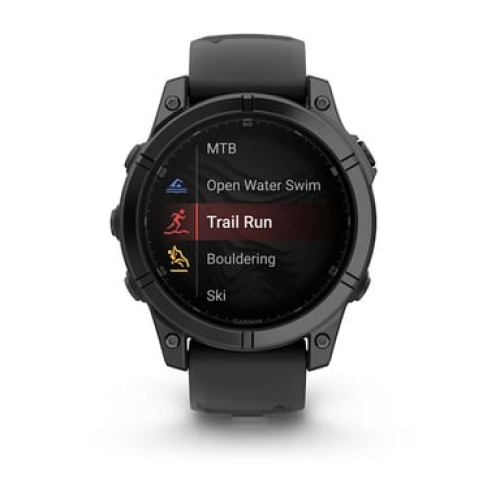 Garmin - Garmin Fenix E 3,3 cm (1.3") AMOLED 47 mm Digital 416 x 416 Pixeles Pantalla táctil Negro Wifi GPS (satélite) - Nuevo
