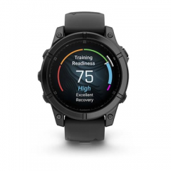 Garmin - Garmin Fenix E 3,3 cm (1.3") AMOLED 47 mm Digital 416 x 416 Pixeles Pantalla táctil Negro Wifi GPS (satélite) - Nuevo