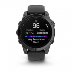Garmin - Garmin Fenix E 3,3 cm (1.3") AMOLED 47 mm Digital 416 x 416 Pixeles Pantalla táctil Negro Wifi GPS (satélite) - Nuevo