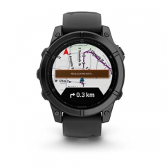 Garmin - Garmin Fenix E 3,3 cm (1.3") AMOLED 47 mm Digital 416 x 416 Pixeles Pantalla táctil Negro Wifi GPS (satélite) - Nuevo