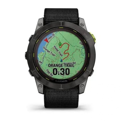 Garmin - Garmin Enduro 2 3,56 cm (1.4") MIP 35 mm Digital 280 x 280 Pixeles Pantalla táctil Gris Wifi GPS (satélite) - Nuevo