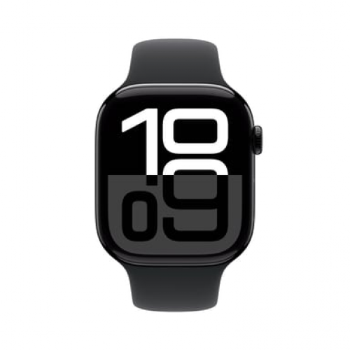 Apple - Apple Watch Series 10 OLED 46 mm Digital 416 x 496 Pixeles Pantalla táctil Negro Wifi GPS (satélite) - Nuevo