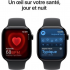 Apple - Apple Watch Series 10 OLED 46 mm Digital 416 x 496 Pixeles Pantalla táctil Negro Wifi GPS (satélite) - Nuevo