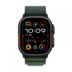 Apple - Apple Watch Ultra 2 OLED 49 mm Digital 410 x 502 Pixeles Pantalla táctil 4G Negro GPS (satélite) - Nuevo