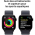 Apple - Apple Watch Series 10 OLED 42 mm Digital 374 x 446 Pixeles Pantalla táctil 4G Negro Wifi GPS (satélite) - Nuevo