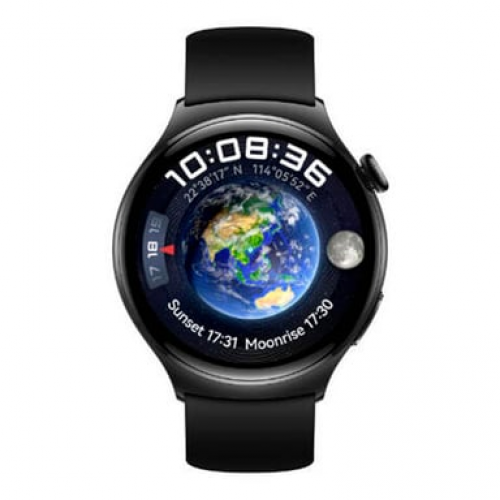 Huawei - Huawei WATCH 4 3,81 cm (1.5") AMOLED 46 mm Digital 466 x 466 Pixeles Pantalla táctil Negro Wifi GPS (satélite) - Nuevo