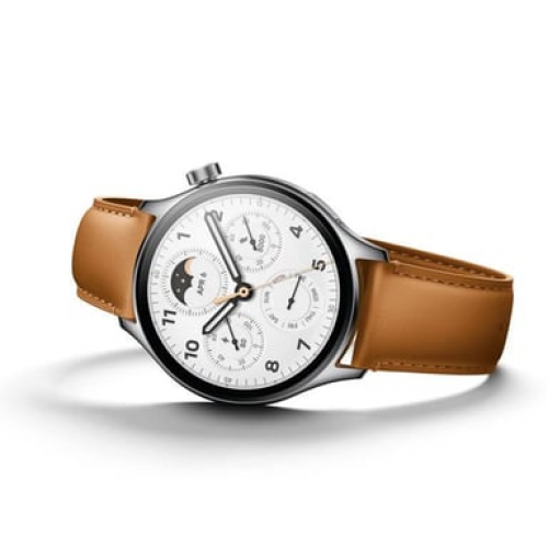 Xiaomi - Xiaomi Watch S1 Pro 3,73 cm (1.47") AMOLED 46 mm Digital 480 x 480 Pixeles Plata GPS (satélite) - Nuevo